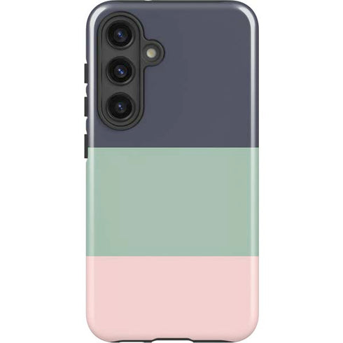 Striped Spring Colors Galaxy S25 Impact Case